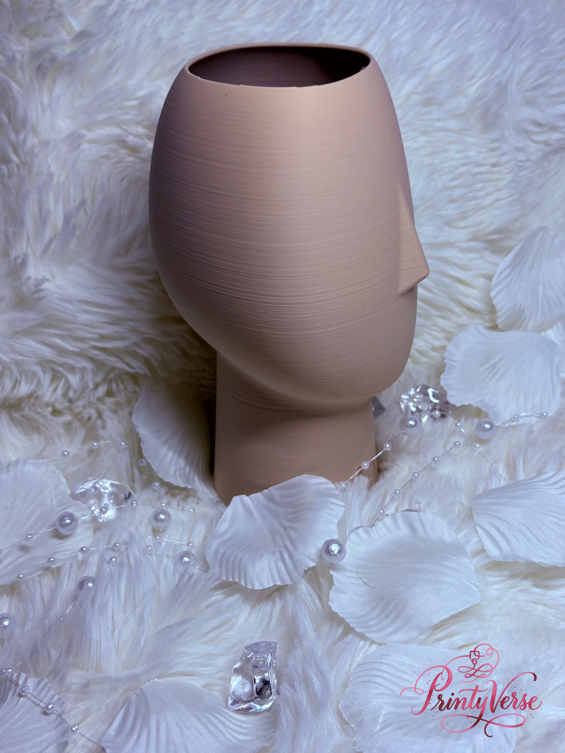 Minimalist Face Vase S