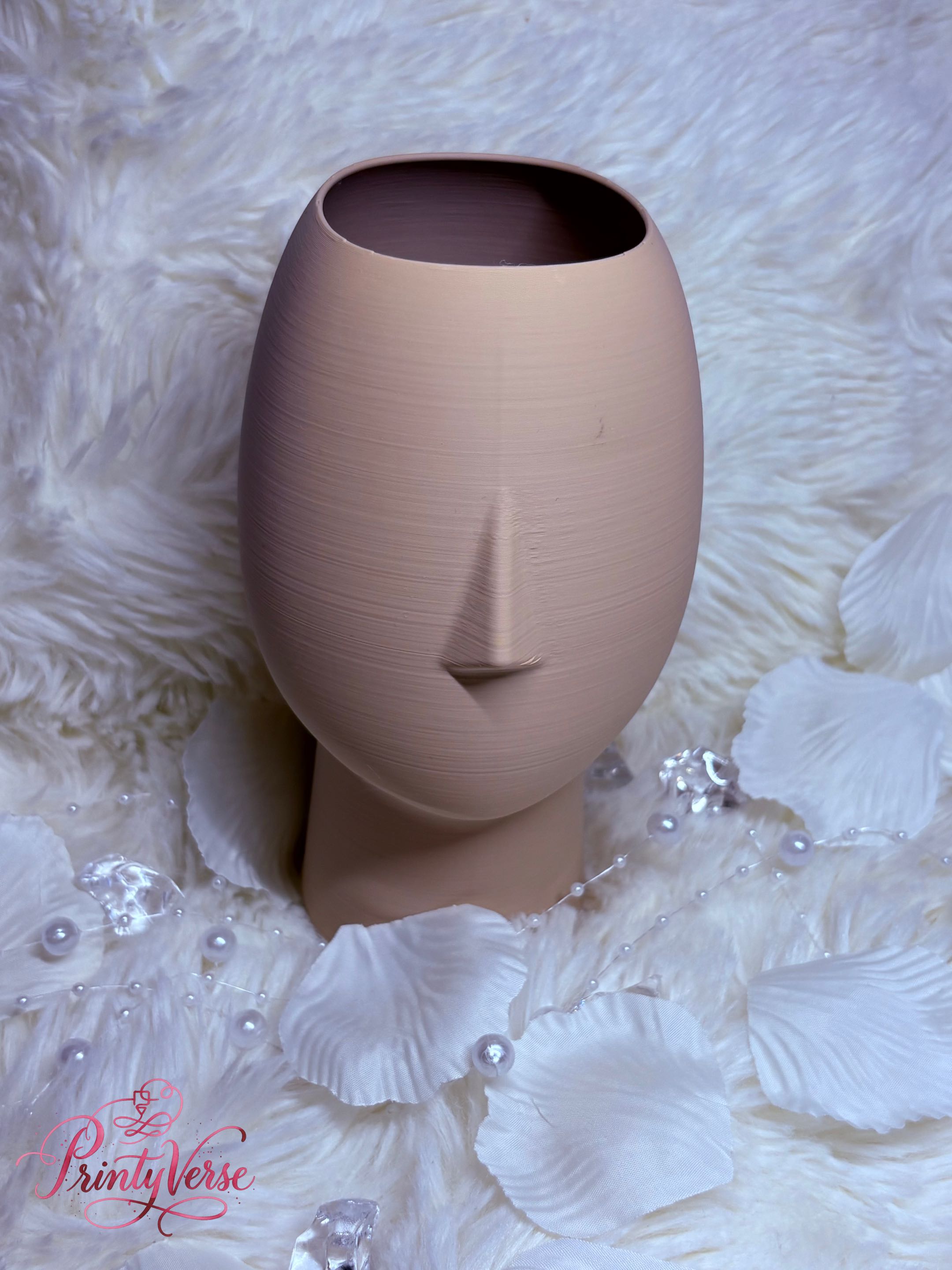 Minimalist Face Vase S