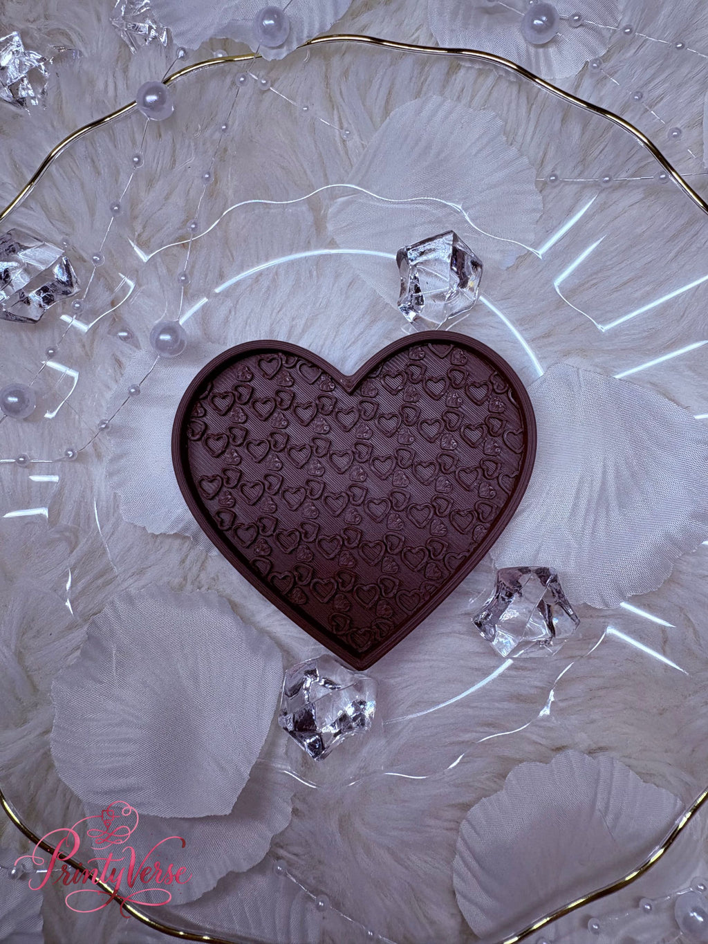 Heart Brush Cleaning Pad