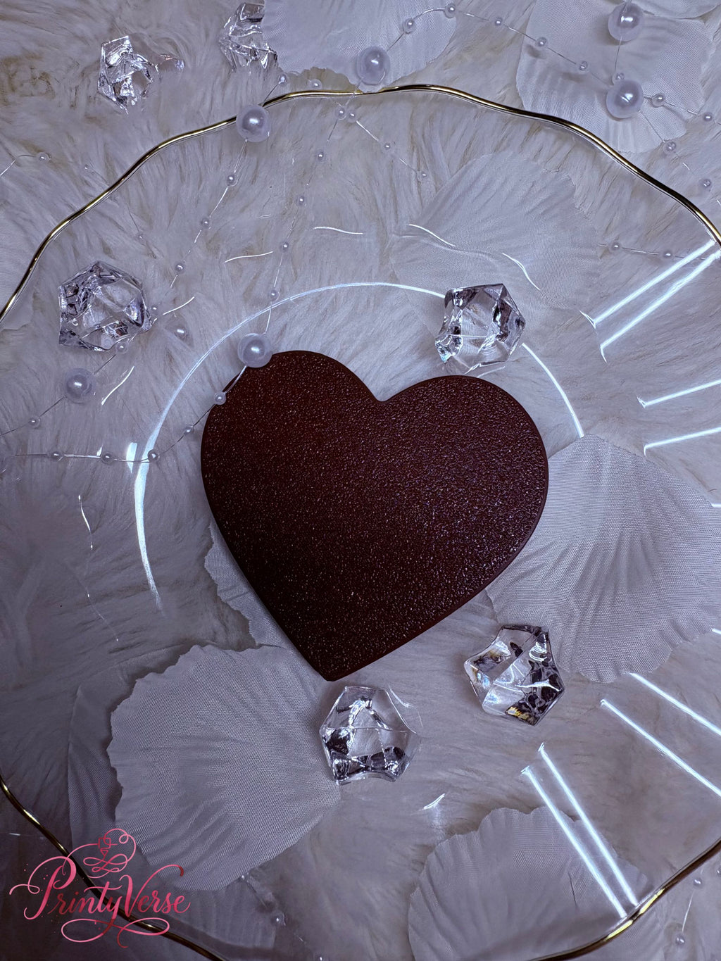 Heart Brush Cleaning Pad